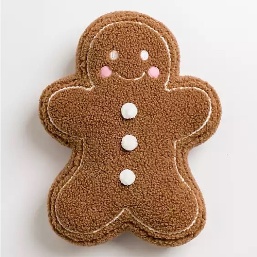 Kirklands Viral Gingerbread Man Pillow